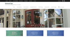 Desktop Screenshot of ilovediamondspa.com